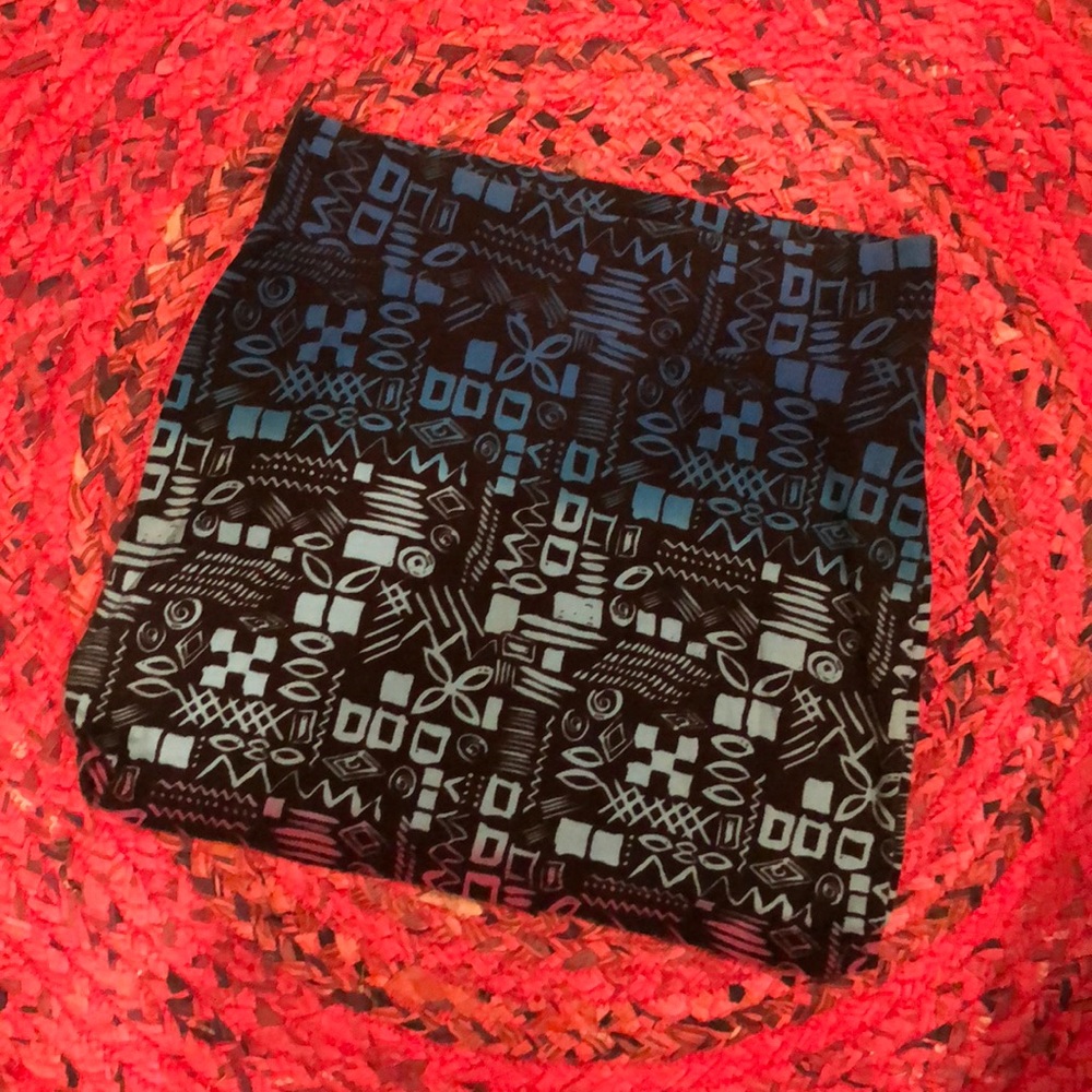 Tribal mini skirt